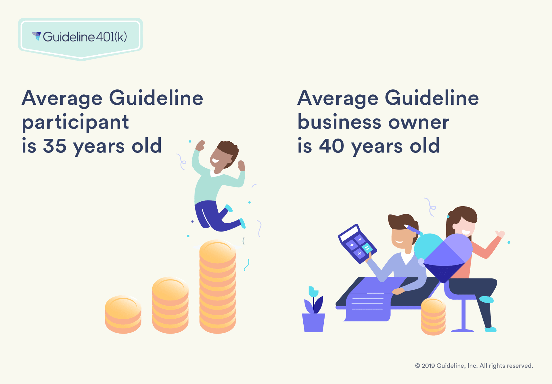 Infographic about Guideline participant stats