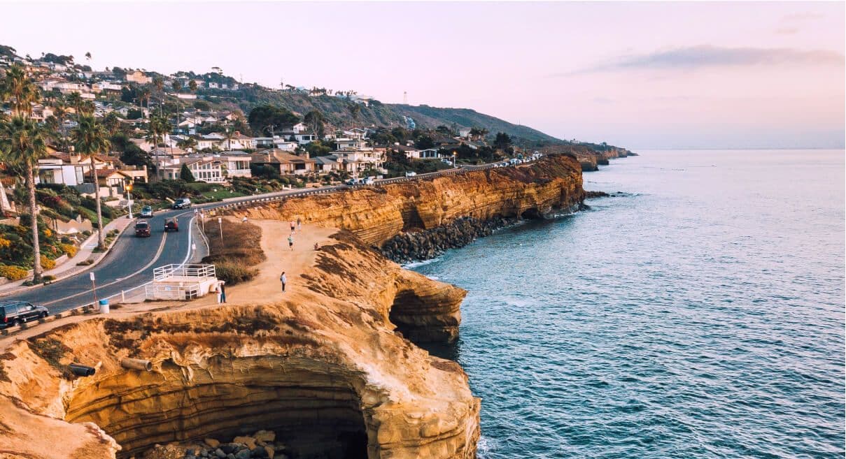 San Diego coastline