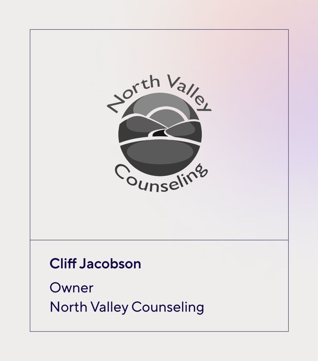 Card with North Valley Counseling