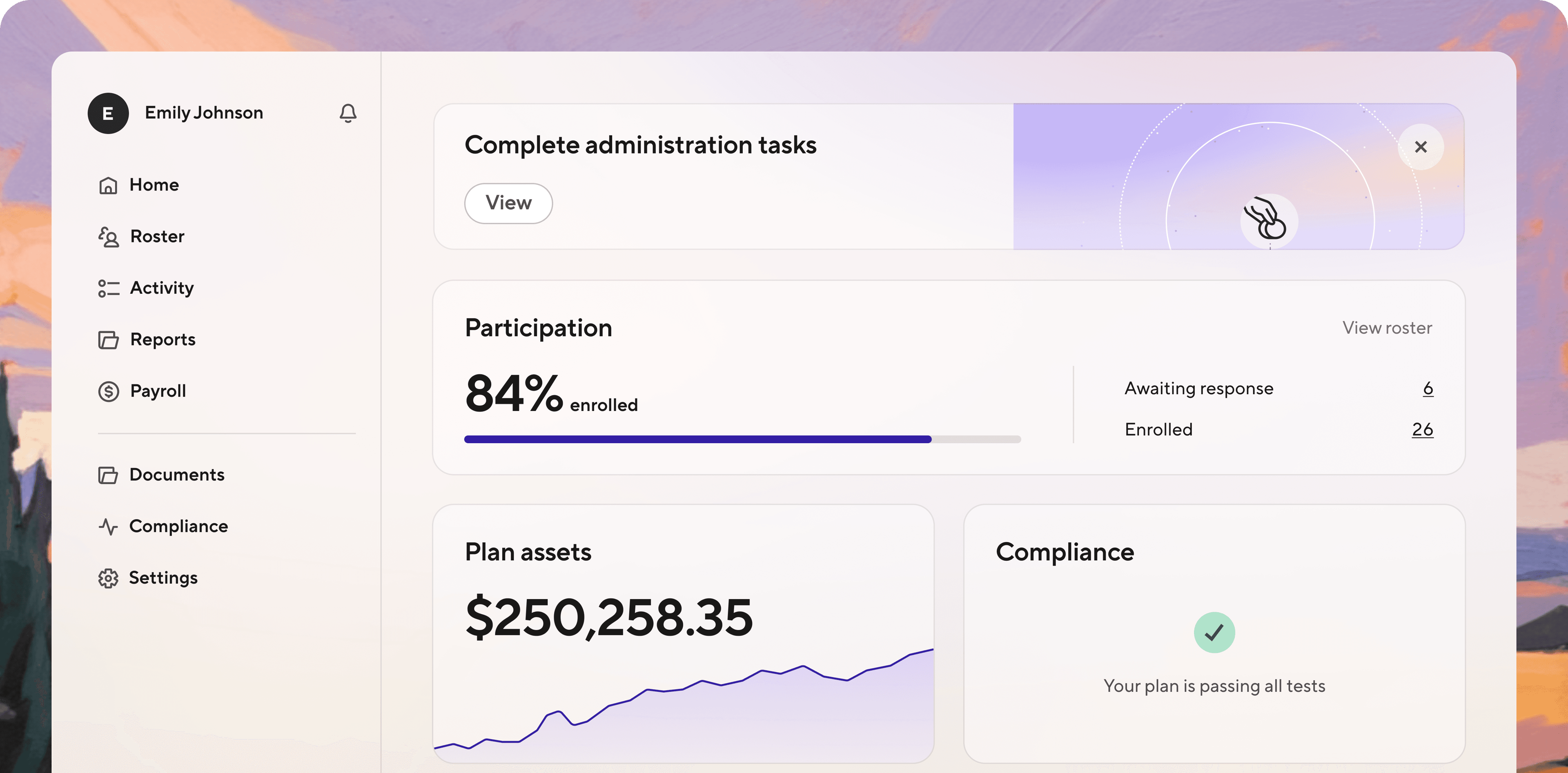 Guideline 401(k) Sponsor Dashboard