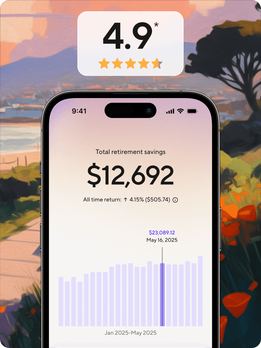 Guideline mobile app, rated 4.9 stars out of 5 on the Apple App Store
